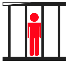 Person in Jail Icon